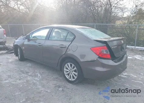 2012 Honda Civic Ex from USA, damaged, VIN 2HGFB2F84CH511774